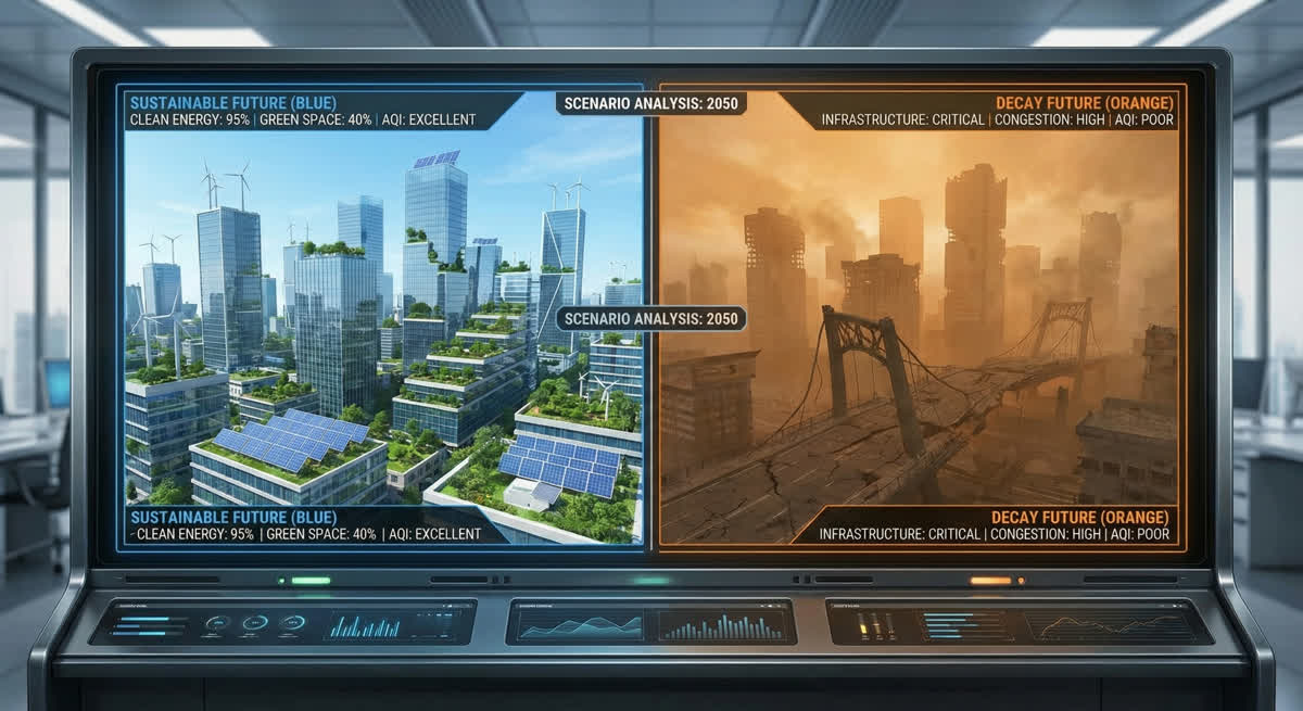 Scenario Comparison - Two Futures